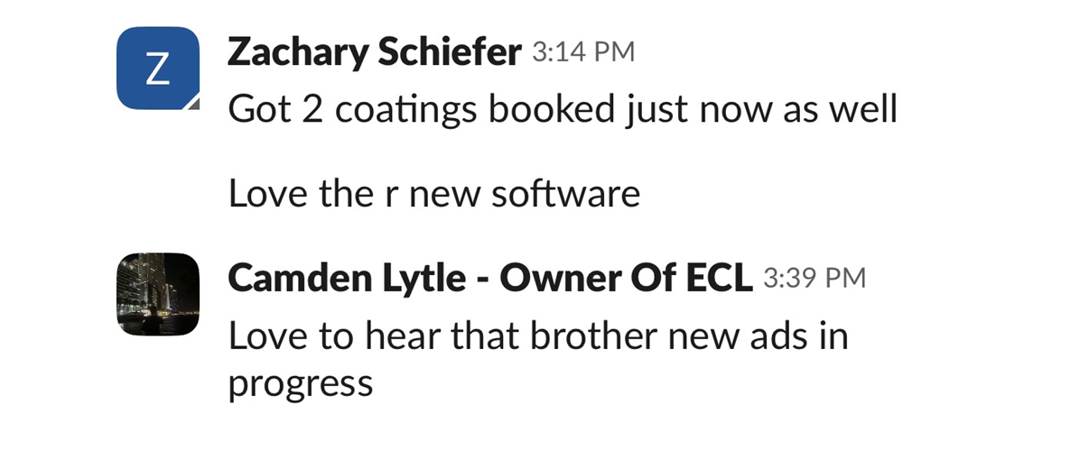 Zachary Schiefer: got 2 ceramic coatings booked just now as well